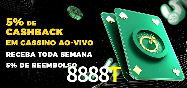 Promoções do cassino ao Vivo 8888T